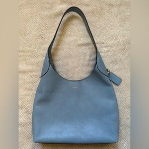 Coach Brooklyn 28 blue Leather Shoulder Bag